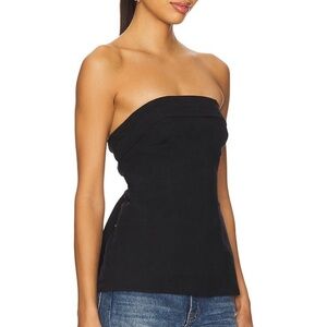 Free People Lora Tube Top in Black NWOT 🩷